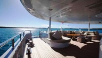 Heesen Motor yacht BLIND DATE Aft Deck